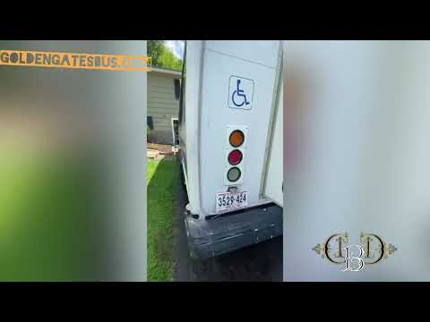 DIY Couple Converts Ford Shuttle Bus Into Mobile Tattoo Studio | Episode 1 GoldenGatesBus