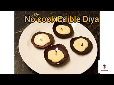 Edible Diya | Chocolate Diya