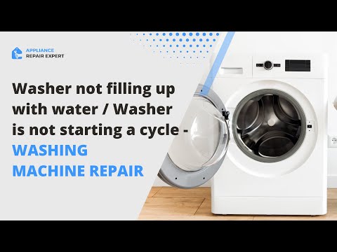 Washer not filling up with water - Washer won't start - DIY Washing Machine Repair