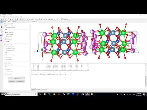 CIF2QE file conversion using Libra and Atomsk