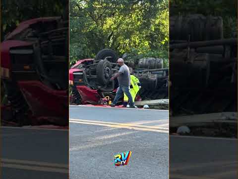 (( MORTE NO PARANÁ )) Caminhoneiro MORRE em acidente na BR-153 em Santo Antônio da Platina PR