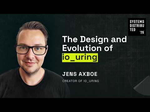 Preview thumbnail for The Design and Evolution of io_uring