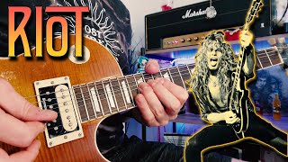Riot | BLUE MURDER (SYKES) Solo Cover