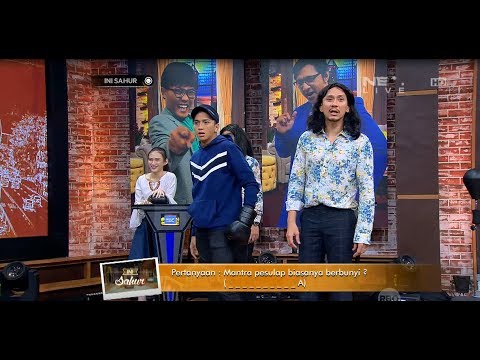 Ini Sahur 02 Juni 2017 Part 2/7 - Melody JKT 48, Ge Pamungkas