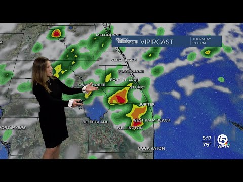 WPTV First Alert Weather Forecast for Morning of Thursday, Sept. 11, 2025