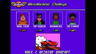 Amigos Plays Micro Machines (1993, Codemasters) Commodore Amiga (No Commentary)