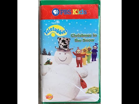 Teletubbies Christmas In The Snow (Full 2000 Warner Home Video VHS)