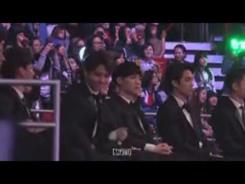 EXO Baekhyun's Reaction to BTS song " Danger "
