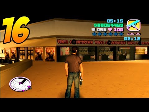 GTA Vice City Playstation 4 Gameplay Walkthrough - Part 16 - SHOPPING MALL FUN! (GTA PS4)