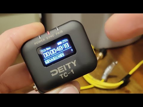 Deity TC-1 Timecode Live Overview / Setup