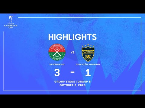 SV Robinhood vs Atlético Pantoja | 2023 Concacaf Caribbean Cup