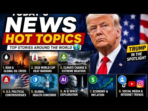 🔥 TODAY&rsquo;S BIGGEST NEWS HOT TOPICS 2026 🌍