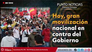 🔴 #EnVIVO | Hoy, gran movilización nacional en contra del Gobierno