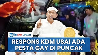 Gubernur Jabar KDM Janji Tertibkan Puncak Usai Pesta Gay di Vila Megamendung Digerebek Polisi