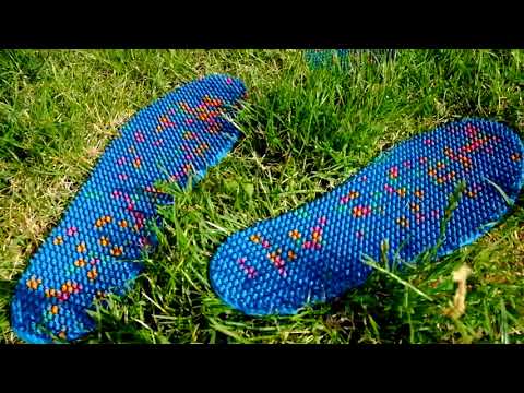 Миниатюра изображения товара Массажный аппликатор Ляпко Стельки игольчатые 5.0мм (р-р 43-46)