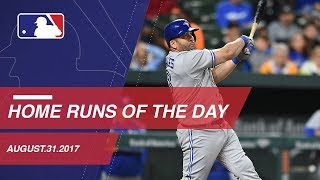 Check out all the homers around the Majors, Jueves 31 de Agosto 2017