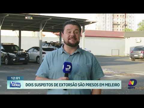 Operação policial termina com prisão de suspeito em Meleiro