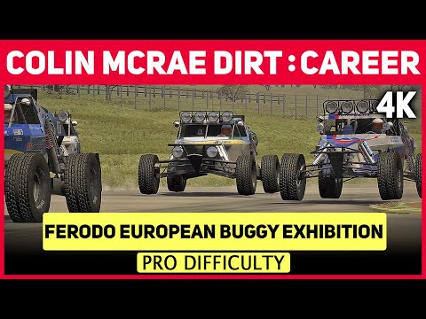Colin McRae DiRT in 4K - Career - #45 Ferodo European Buggy Exhibition - Pro Difficulty