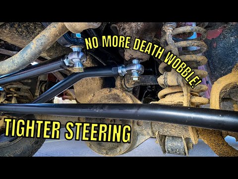 CAVFAB HEIM JOINT CROSSOVER STEERING INSTALL | NO MORE DEATH WOBBLE | JEEP XJ