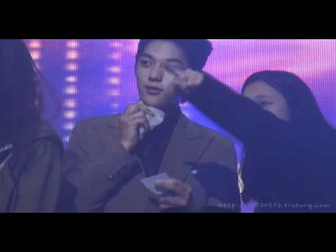 111110 myungsoo's interaction with fan