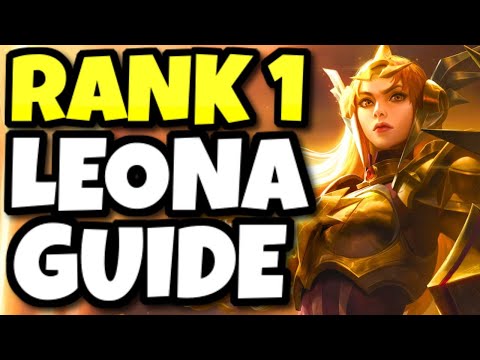 This is how the RANK 1 Leona plays her in Season 14