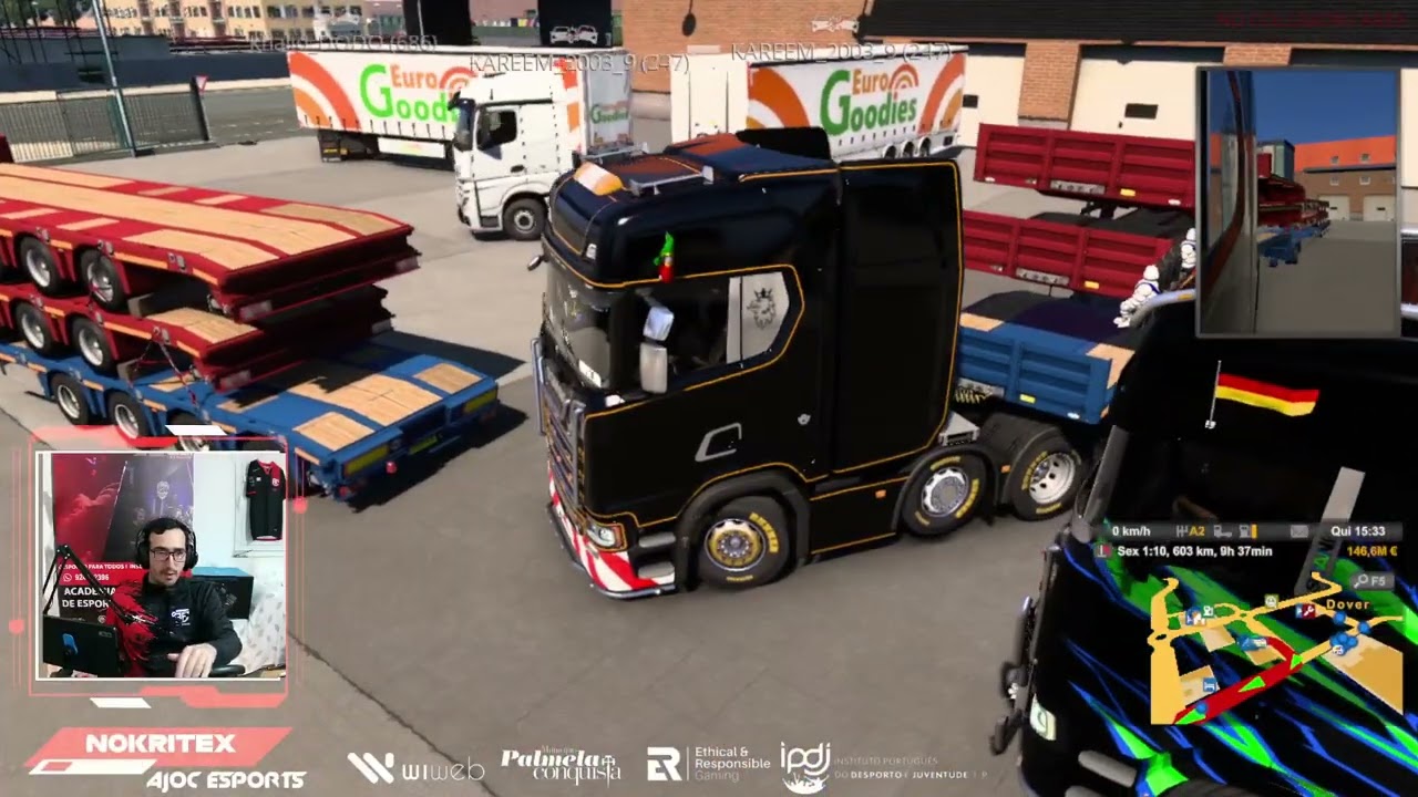 [PT][+18][] ESTRADA DA MORTE  ! - Euro Truck Simulator 2 - TruckersMP [AJOC ESPORTS]