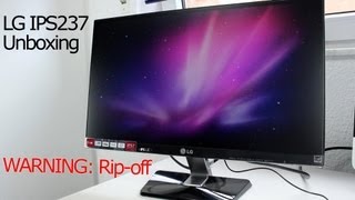 Video thumbnail for LG Flatron IPS237 unboxing (WARNING: Rip-off) IPS237L by TechnikLoft
