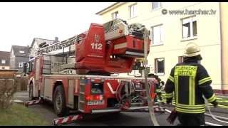 preview picture of video '17.04.2013: Feuerteufel setzt Dachstuhlbrand in Brand (Siegen/NRW)'