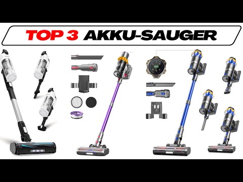 Beste Akku-Staubsauger im Test Vergleich 2026 (TOP 3)🥇 Kabellose Handstaubsauger Testsieger