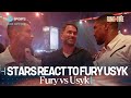 Cristiano Ronaldo, Eddie Hearn & Anthony Joshua react after winner of #FuryUsyk 🇸🇦 is announced 👀