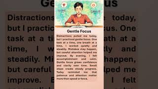 Gentle Focus  #motivation #boostyourconfidence #affirmations #selfimprovement   #gentle #focus