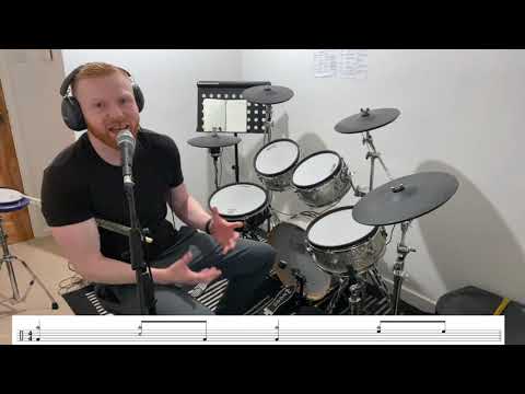 How To Play A Cha Cha / Cha-Cha-Chá / Salsa Drum Beat - One Minute Drum Lesson 🥁