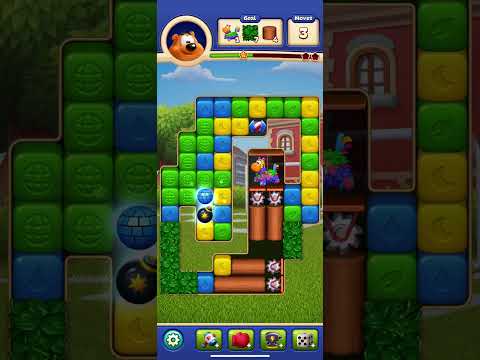 Toon Blast Level 7306 9th Attempt 3 Stars GR8 Momz Play Gamez