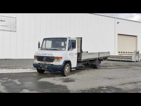 1998 Mercedes-Benz Vario 814D 4x2 Flatbed Truck | Moerdijk, NLD Timed Auction | 1- 3 December, 2021