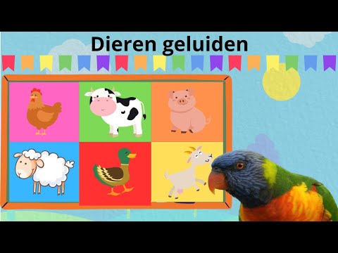 , title : '12 Dierengeluiden op de Boerderij ☆ Nederlandse kinderfilmpjes voor baby's, peuters en kleuters ☆'