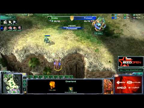 Grubby vs Protosser Game 1 - Dreamhack Valencia