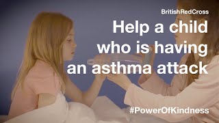 Help a child suffering from an asthma attack #FirstAid #PowerOfKindness