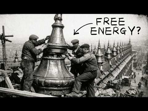 The Metal Spires They Ripped Off Every Old Building — What They Were Actually For