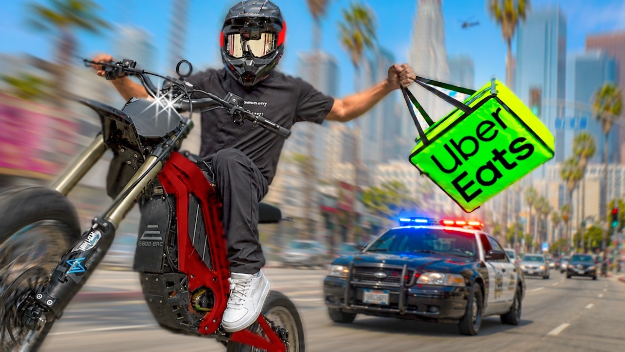 Uber Eats on a $10,000 Race Bike