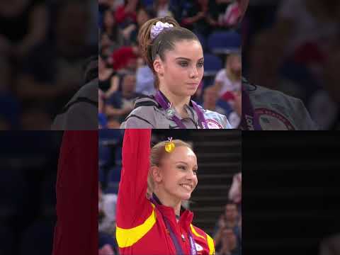 If only she had landed the second Vault😢 #gymnastics #vault #olympics #fall