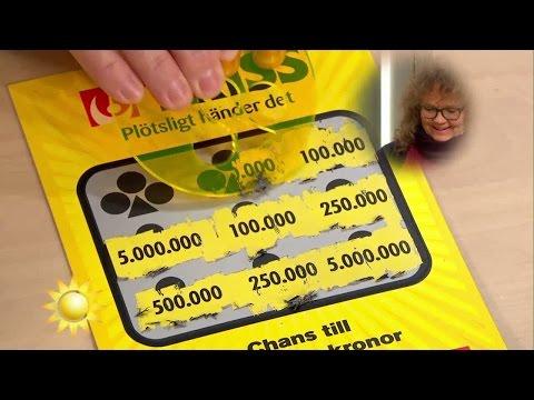 Dagens trissvinnare: "Nu kan jag laga mina tänder" - Nyhetsmorgon (TV4)