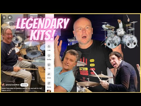 Drum Teacher Reacts — Danny Carey Plays Legendary Kits!