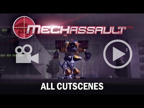 MechAssault 2002 | All Cutscenes (Game Movie)
