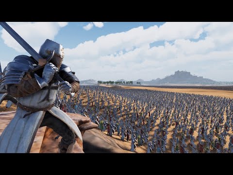 MEDIEVAL KNIGHTS ARMY VS ANCIENT EGYPTIAN SOLDIERS - UEBS 2 - Ultimate Epic Battle Simulator 2
