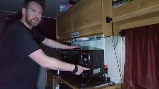 Portable gas oven review for full time van life uk or camping