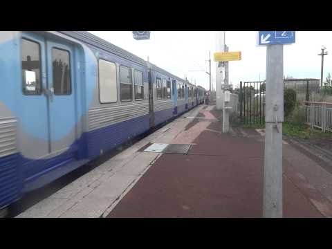 [Ligne K Transilien] Rame RIB + BB 17071 à l'arrivée à la gare de Mitry-Claye, pour Paris-Nord.