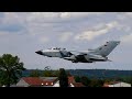 Tornado TLG33 Takeoffs / Low Approch Fliegerhorst Neuburg / Eurofighter / A400M Takeoffs Juli 2021