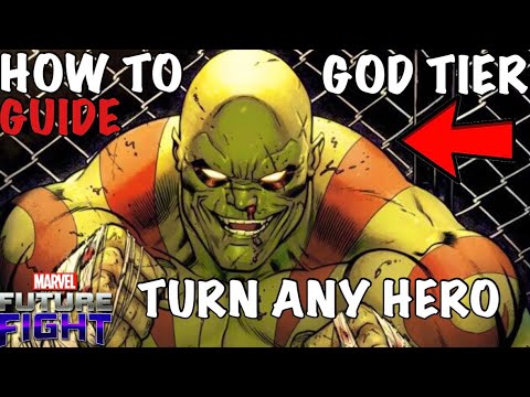 HOW TO TURN ANY CHARACTER INTO A 👉GOD TIER CHARACTER👈 IN MARVEL FUTURE FIGHT