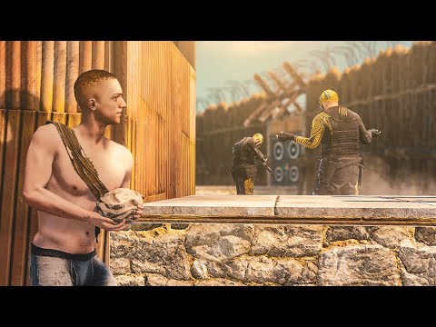 I INFILTRATED A CLAN'S BASE AND MOVED IN - RUST SOLO - PART 1