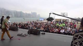 Sandwich performing Mayday at Clockenflap 2012